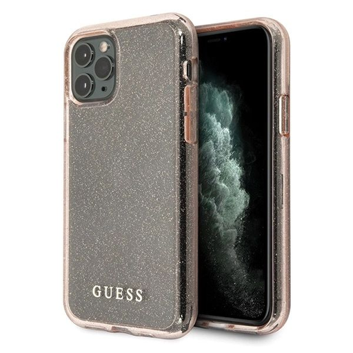 Guess GUHCN65PCGLPI iPhone 11 Pro Max pink/pink tok Glitter Guess GUHCN65PCGLPI iPhone 11 Pro Max pink/pink tok Glitter