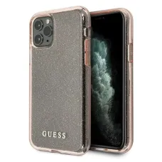 Guess GUHCN65PCGLPI iPhone 11 Pro Max pink/pink tok Glitter