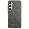 Guess GUHCS23MG4GFGR S23+ S916 szürke/szürke hardcase 4G Metal Gold Logo tok - 1. kép