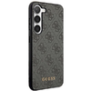 Guess GUHCS23SG4GFGR S23 S911 szürke/szürke keménytok 4G Metal Gold Logo tok - 2. kép