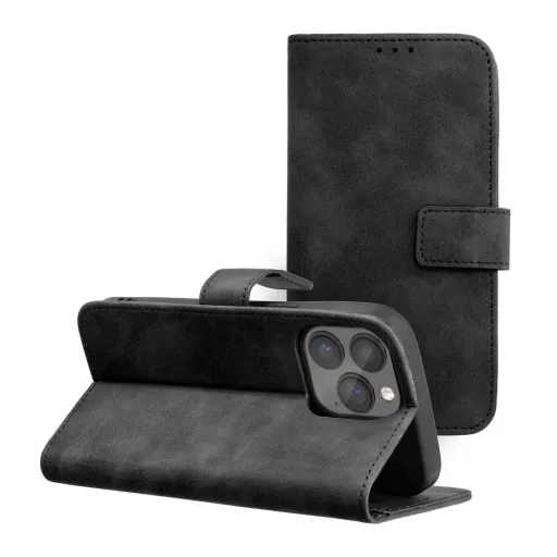 TENDER fliptok iPhone 13 Pro tok fekete TENDER fliptok iPhone 13 Pro tok fekete