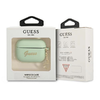 Guess GUAPLSCHSN AirPods Pro tok zöld/zöld Szilikon Charm Szív Kollekció - 1. kép