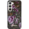 Guess GUHCS23MHCFWSK S23+ S916 fekete/fekete keménytok Flower Collection tok - 1. kép