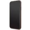 Guess GUHCN61P4SNW iPhone 11 barna/barna keménytok 4G Stripe tok - 3. kép