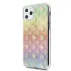 Guess GUHCN58PEOML iPhone 11 Pro multicolor kemény tok Iridescent 4G Peony tok - 0. kép