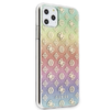 Guess GUHCN65PEOML iPhone 11 Pro Max multicolor kemény tok Iridescent 4G Peony tok - 3. kép
