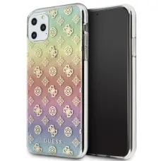 Guess GUHCN65PEOML iPhone 11 Pro Max multicolor kemény tok Iridescent 4G Peony tok