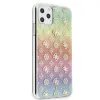 Guess GUHCN65PEOML iPhone 11 Pro Max multicolor kemény tok Iridescent 4G Peony tok - 3. kép