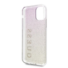 Guess GUHCN65PCUGLGPI iPhone 11 Pro Max rose gold/gold pink hard case Gradient Glitter - 2. kép