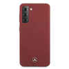 Mercedes MEHCS21SSILRE S21 G991 piros hardcase Silicone Line tok - 1. kép