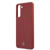 Mercedes MEHCS21SSILRE S21 G991 piros hardcase Silicone Line tok - 4. kép