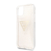 Guess GUHCN58SGTLGO iPhone 11 Pro arany/arany keménytok Glitter Triangle tok - 1. kép