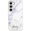 Guess GUHCS23SPCUMAH S23 S911 fehér/fehér Marble fliptok - 1. kép
