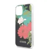 Guess GUHCN58IMLFL01 Flower N1 virágmintás tok iPhone 11 Pro fekete - 4. kép