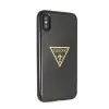Guess GUHCPXSGTLBK Glitter Triangle tok iPhone X/XS fekete - 1. kép