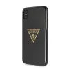 Guess GUHCPXSGTLBK Glitter Triangle tok iPhone X/XS fekete - 4. kép