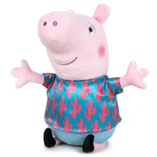 Peppa Malac kaktuszos ruhás plüssfigura 20 Cm