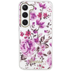 Guess GUHCS23SHCFWST S23 S911 fehér/fehér kemény tok Flower Collection tok - 1. kép