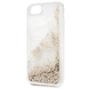 Guess GUOHCI8GLHFLGO iPhone 7/8/SE 2020 /SE 2022 arany/arany kemény tok Glitter Charms tok - 1. kép