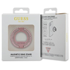 Guess MagSafe Gyűrűtartó GUMRSALDGP rózsaszín/rózsaszín Strasszkövekkel - 2. kép