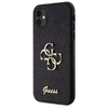 Guess GUHCN61HG4SGK tok iPhone 11  - fekete Glitter Script Big 4G tok - 0. kép