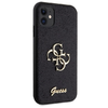 Guess GUHCN61HG4SGK tok iPhone 11  - fekete Glitter Script Big 4G tok - 2. kép