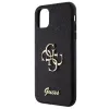 Guess GUHCN61HG4SGK tok iPhone 11 / Xr - fekete Glitter Script Big 4G tok - 4. kép