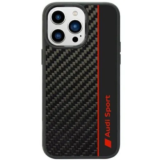 Audi Carbon Fiber Stripe iPhone 14 Pro Max 6.7