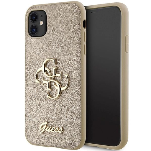 Guess GUHCN61HG4SGD tok iPhone 11 / Xr - arany Glitter Script Big 4G tok Guess GUHCN61HG4SGD tok iPhone 11 / Xr - arany Glitter Script Big 4G tok