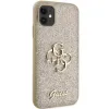 Guess GUHCN61HG4SGD tok iPhone 11 / Xr - arany Glitter Script Big 4G tok - 2. kép