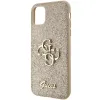 Guess GUHCN61HG4SGD tok iPhone 11 / Xr - arany Glitter Script Big 4G tok - 4. kép