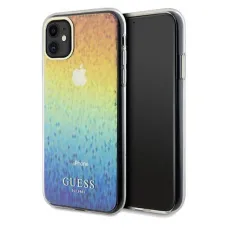 Guess IML Faceted Mirror Disco Iridescent tok iPhone 11 / Xr - színes