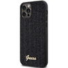 Guess Disco Metal Script tok iPhone 12/12 Pro - fekete - 0. kép