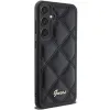 Guess GUHCS23FEPSQSQSK S23 FE S711 fekete/fekete kemény tok Quilted Metal Logo tok - 2. kép