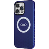 Audi IML Big Logo MagSafe tok iPhone 14 Pro Max - kék tok - 0. kép