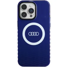 Audi IML Big Logo MagSafe tok iPhone 14 Pro Max - kék tok