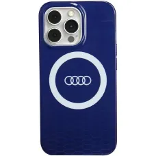 Audi IML Big Logo MagSafe tok iPhone 13 Pro / 13 - kék tok