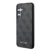 Guess 4G Metal Gold Logo tok Samsung Galaxy S24 - fekete - 0. kép