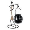 Decorative metal candlestick ART DECO Africa model F IALC-2 - 0. kép
