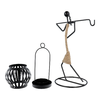 Decorative metal candlestick ART DECO Africa model F IALC-2 - 2. kép