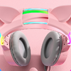 Gaming fejhallgató ONIKUMA X15Pro Rózsaszín Szarvakkal - 2. kép