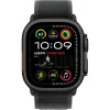 Apple Watch Ultra2 v2 Mobilhálózatos 49mm Fekete Titán Tok Fekete Túra Szíjjal - S/M - 1. kép