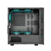 Aigo Fekete Technológia Mini Micro-ATX számítógépház (fekete) - 2. kép