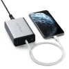 Satechi 75W Kettős Type-C PD Utazótöltő (2x USB-A,1x USB-C PD 18W,1x USB-C PD 60W) - Űrszürke - 1. kép