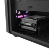 Darkflash DK300M Micro-ATX számítógépház + 3 ventilátorral (fekete) - 2. kép