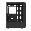 Darkflash DK300M Micro-ATX számítógépház + 3 ventilátorral (fekete) - 4. kép