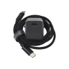 Dviced fali töltő 30W GaN USB-C EU kábellel - Fekete - 0. kép