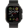 Apple Watch Ultra2 v2 Mobil 49mm Fekete Titán Tok Fekete Titán Milanese Szíjjal - S - 1. kép