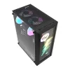 Számítógépház Darkflash DK180 Graffiti (fekete) - 0. kép