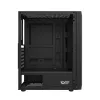 Számítógépház Darkflash DK180 Graffiti (fekete) - 4. kép